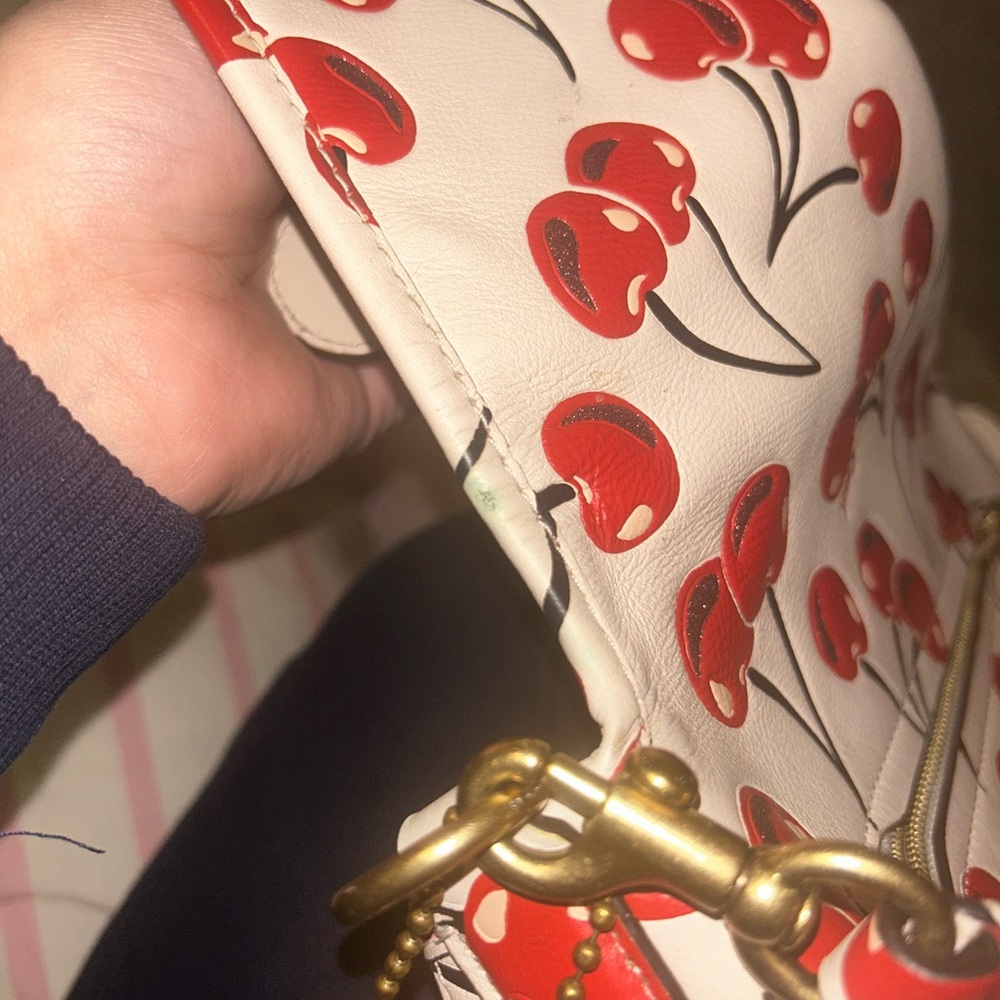 Coach Cherry Print Soft tabby Bag - Picture 10 of 10